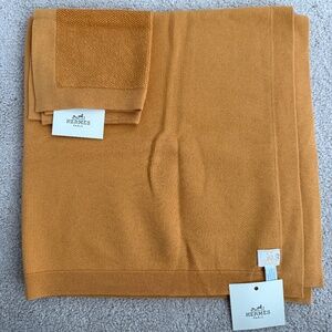 Hermes Yellow Baby Towel Set - Great for Gifting for the Holidays - Small & Medi